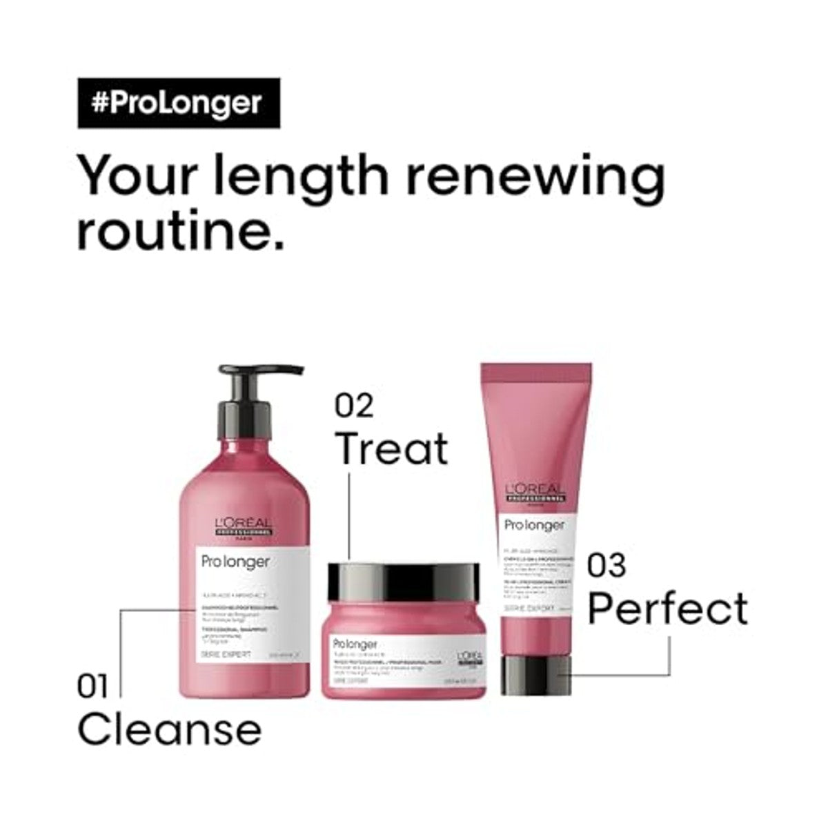 L'Oréal Professionnel Pro Longer Leave-In 3 x 150 ml - Voordeelverpakking