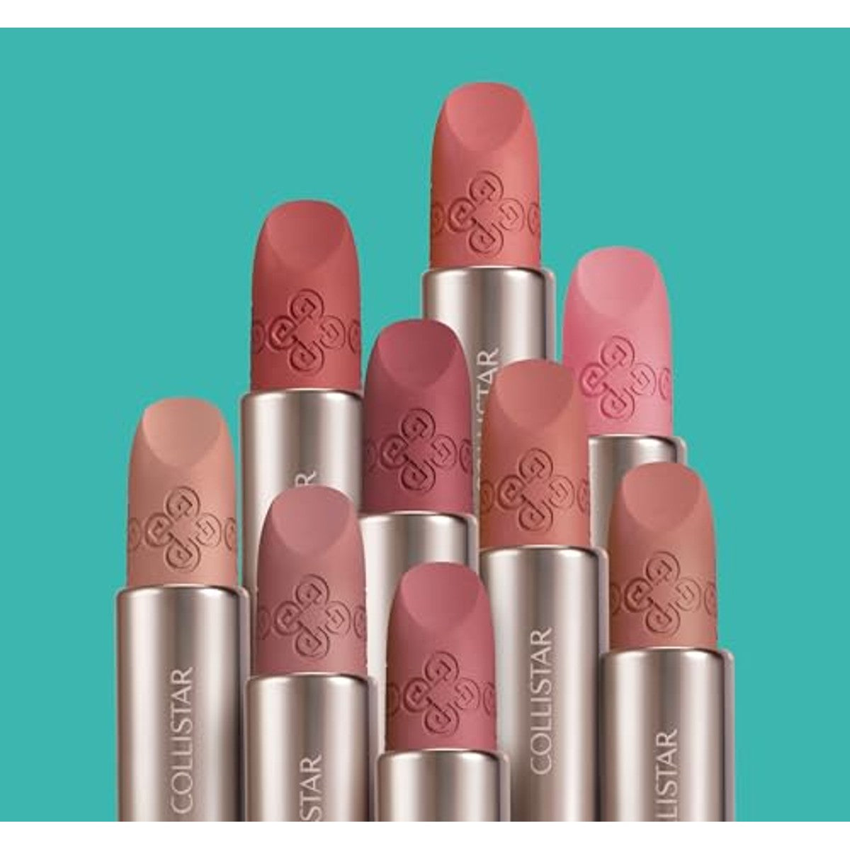 Collistar Puro Gioiello Lippenstift nr. 162 Zircone Cannella 3,1 ml - 6-pack