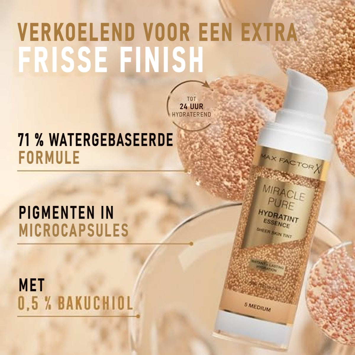 Max Factor Miracle Pure Hydratint Essence 30 ml kleur 5 medium - 6 stuks – foto 6