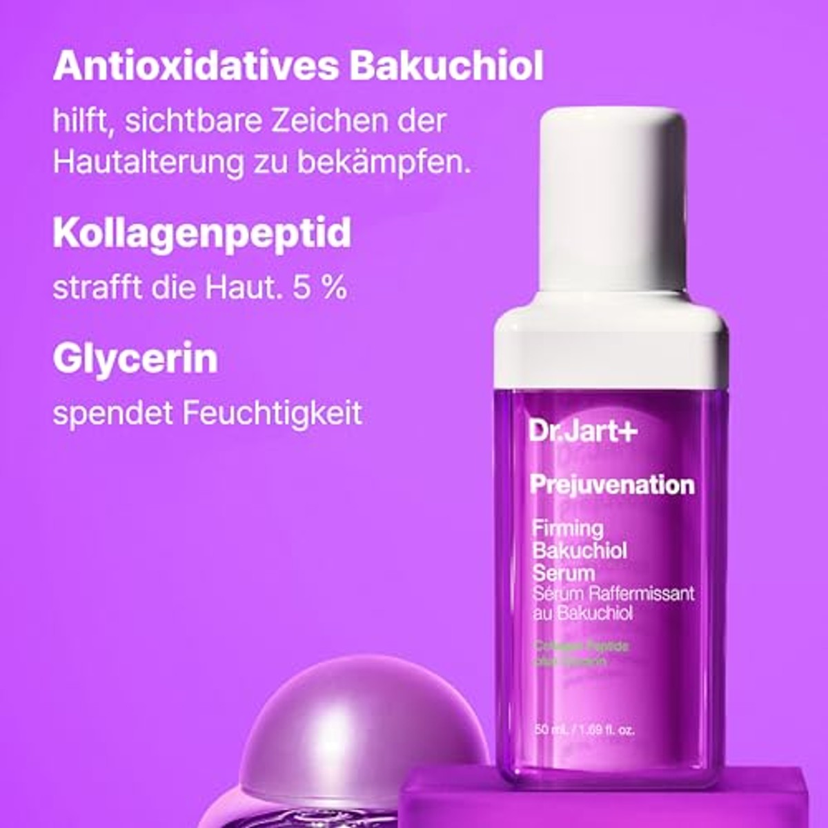 Dr. Jart+ Prejuvenation Straffende Bakuchiol-Serum 50 ml - 3-pack