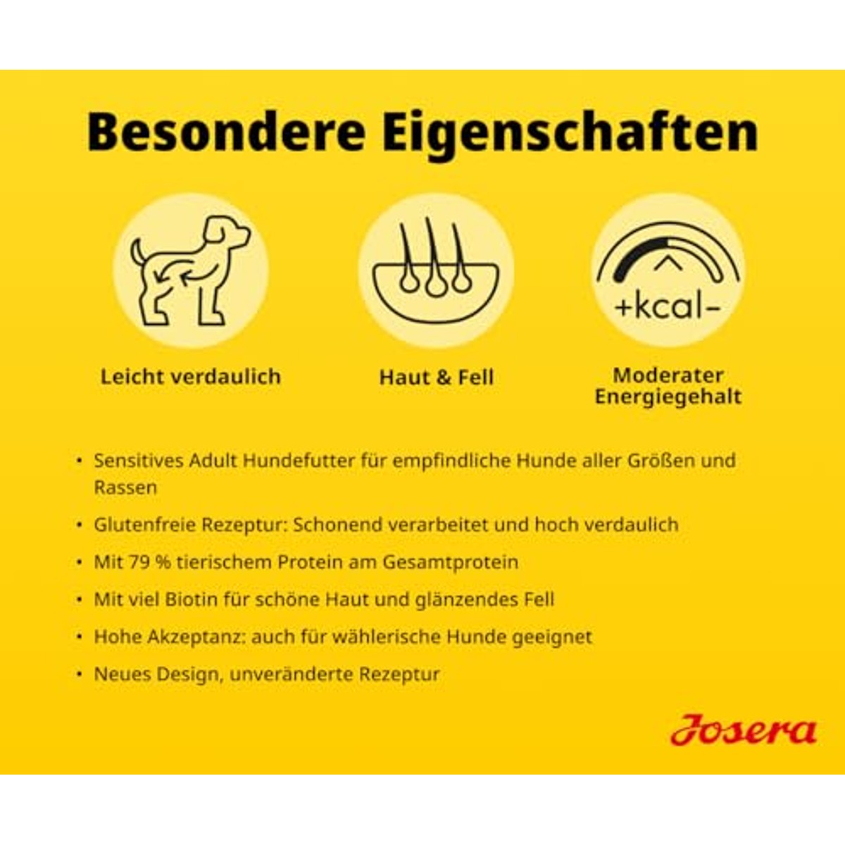 JOSERA SensiPlus droogvoer met eend en rijst, volwassenen, 1 x 3 kg – Josera