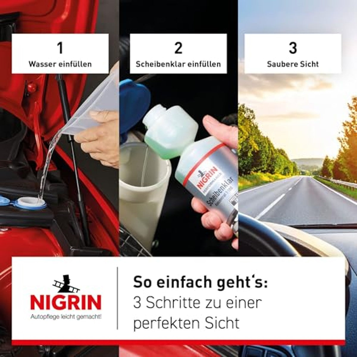 NIGRIN Performance ruitensproeiervloeistofconcentraat 1:100 250 ml – foto 6