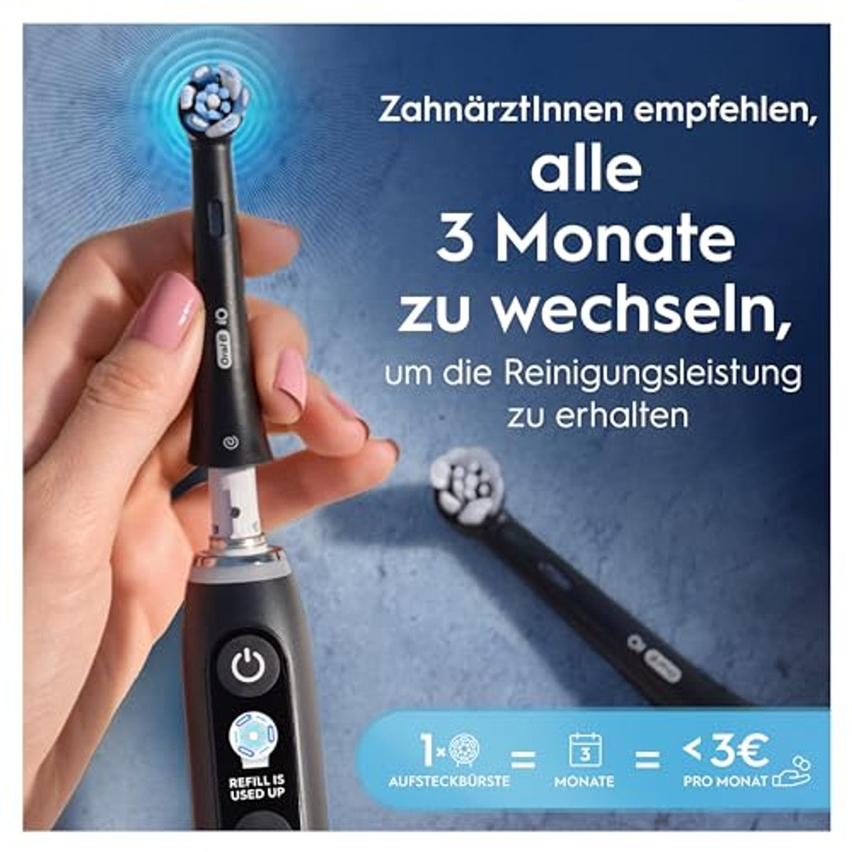 Oral-B iO Ultimate Cleaning opzetborstels zwart 2 stuks – Oral-B