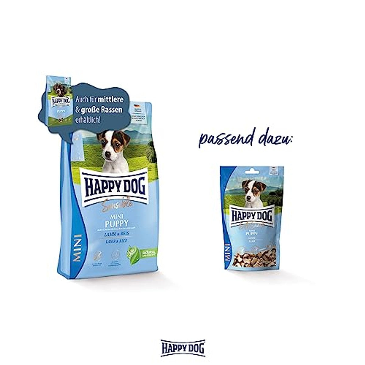 Happy Dog Sensible Mini Puppy 800 g – Happy Dog