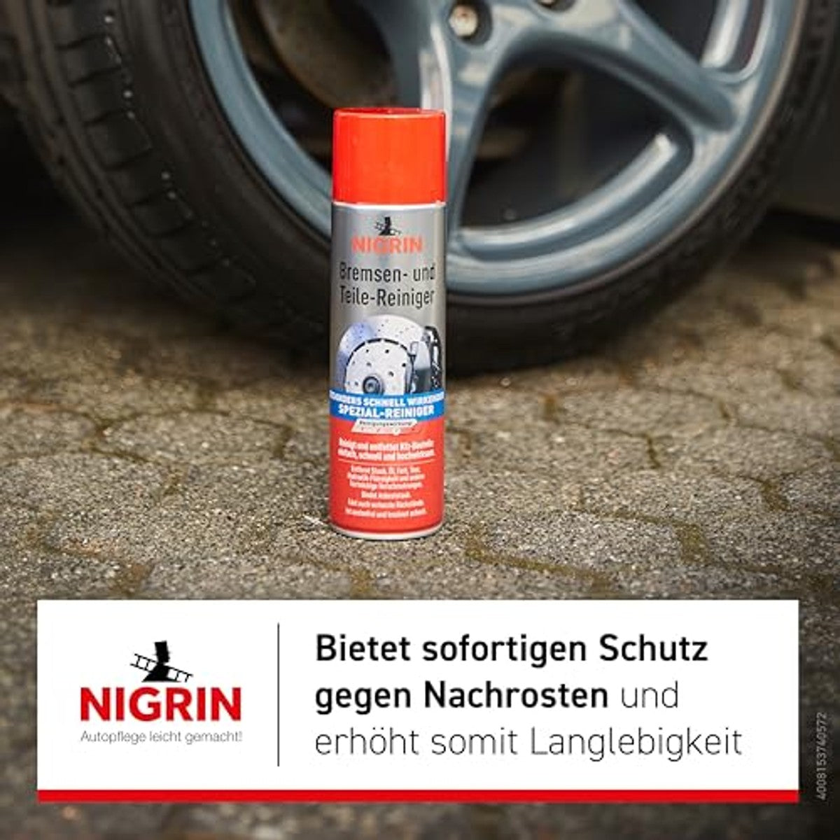 NIGRIN Remmen- en onderdelenreiniger 500 ml, 2 stuks – NIGRIN