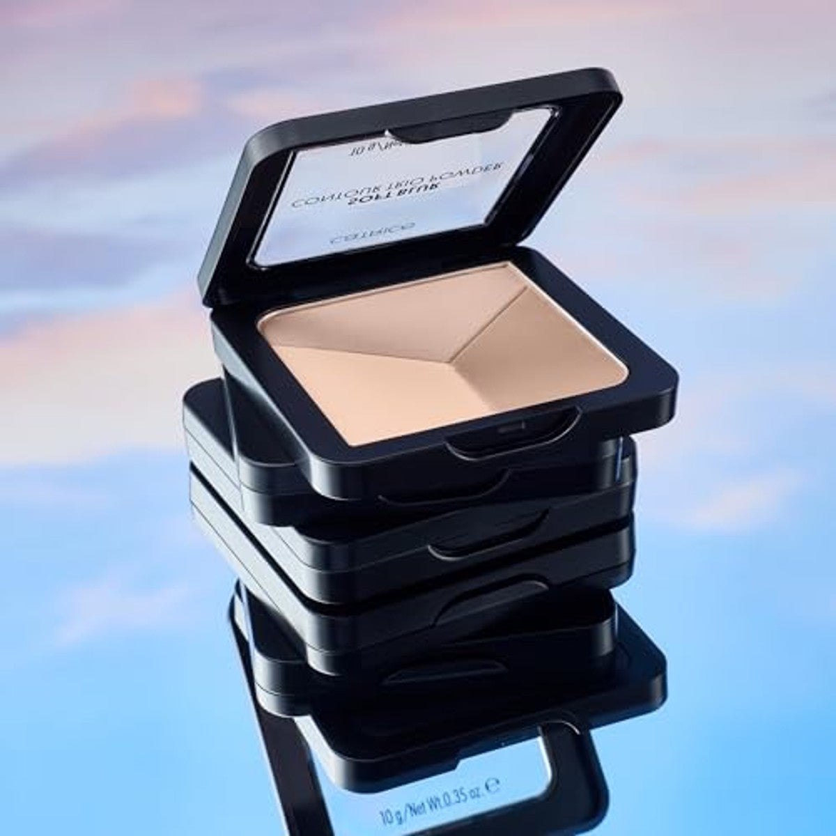 Catrice Cosmetics Soft Blur Contour Trio Powder C020 meerkleurig 10 g - 3-pack