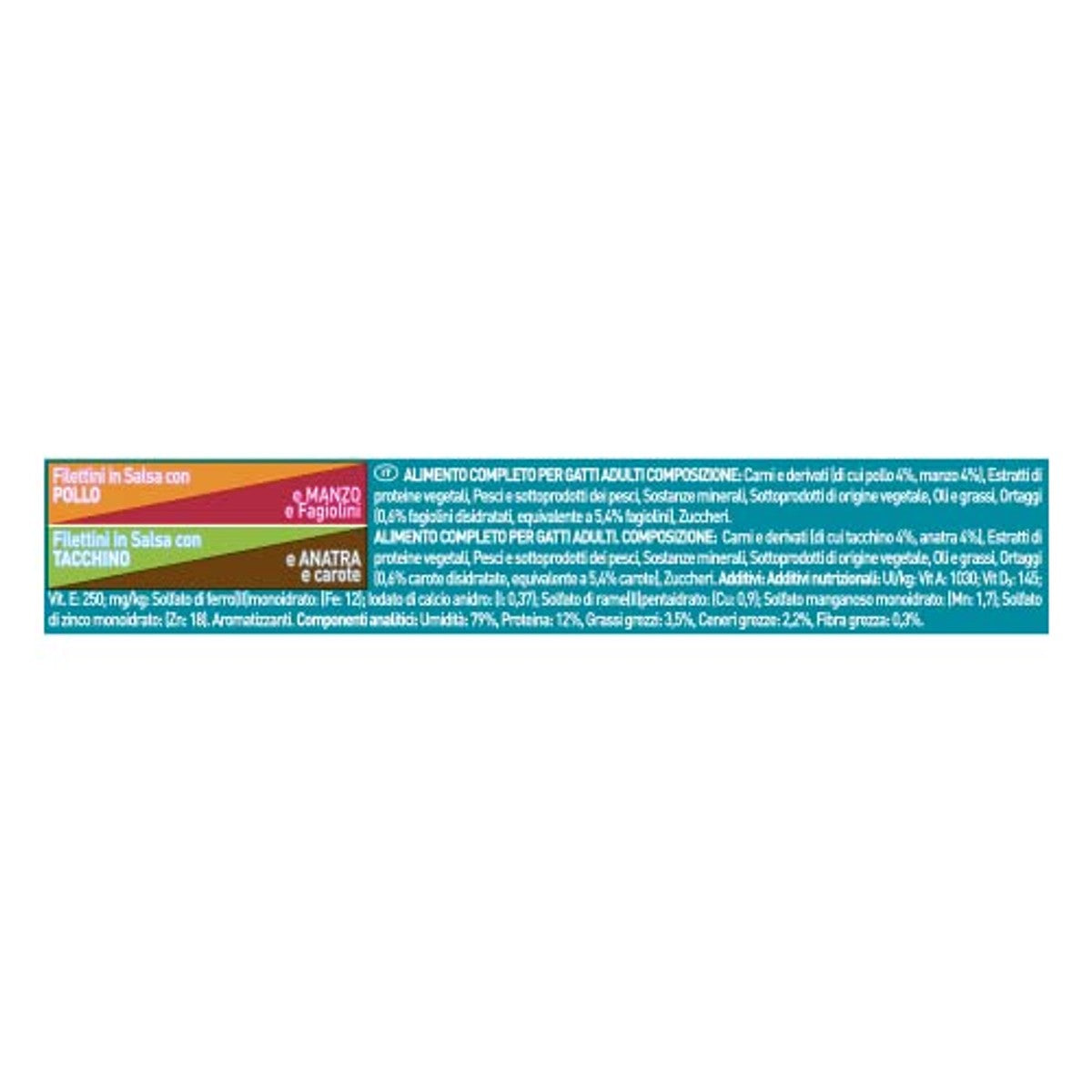 Purina One natvoer kattenvoer gemengde smaken 48 x 85 g - 3-pack