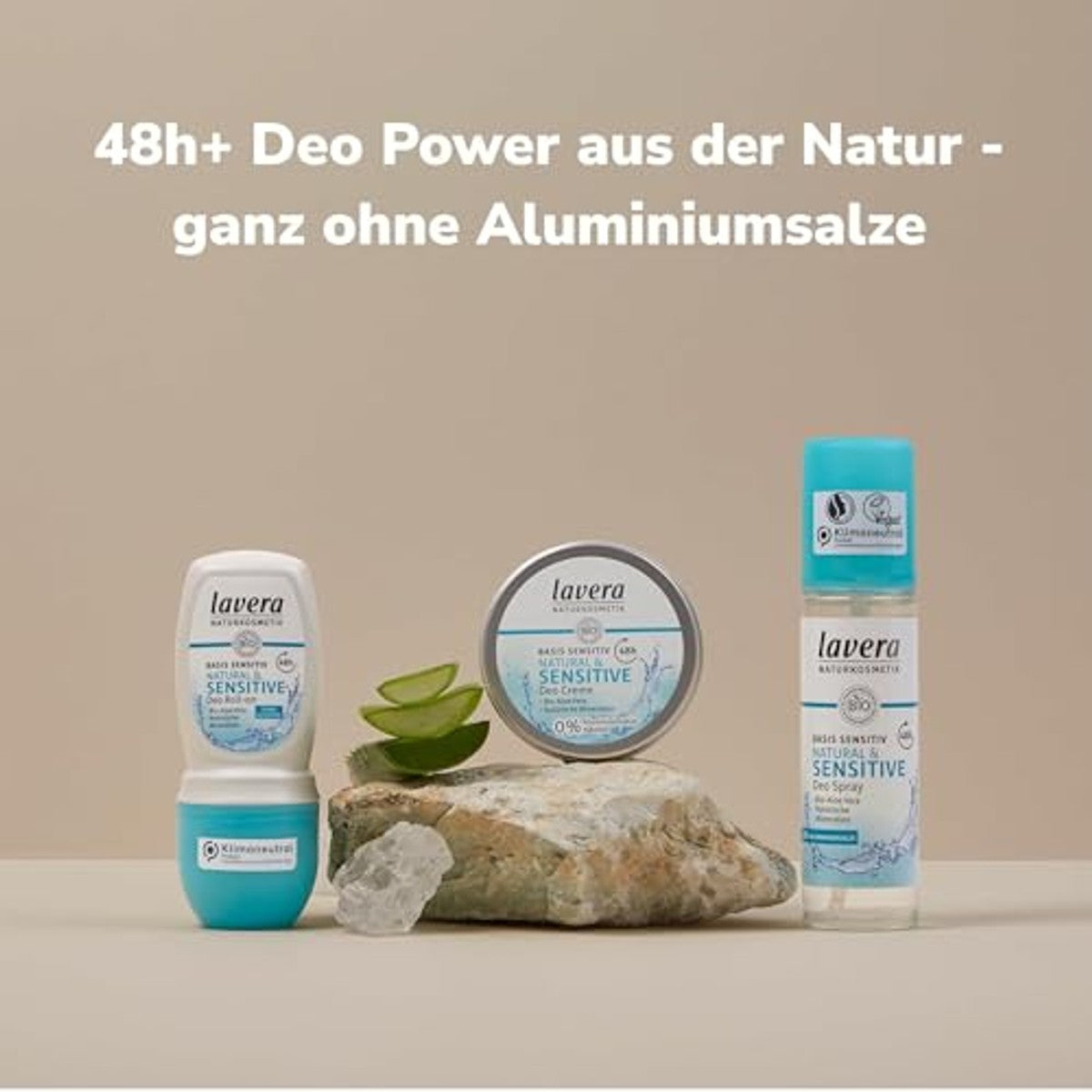 lavera Deo Roll-on basis sensitive 3 x 50 ml - Voordeelverpakking – foto 6