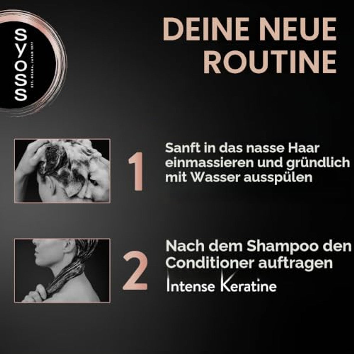 Syoss Champú Keratine 6 x 440 ml - Voordeelverpakking