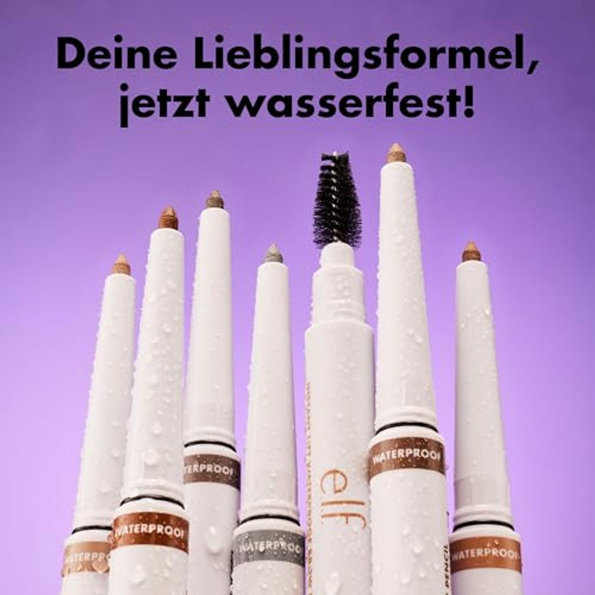 Instant Lift waterdicht wenkbrauwpotlood | Dual-Ended met Precision Tip & Spoolie, vlekbestendige formule voor natuurlijke, langdurige wenkbrauwen – e.l.f.