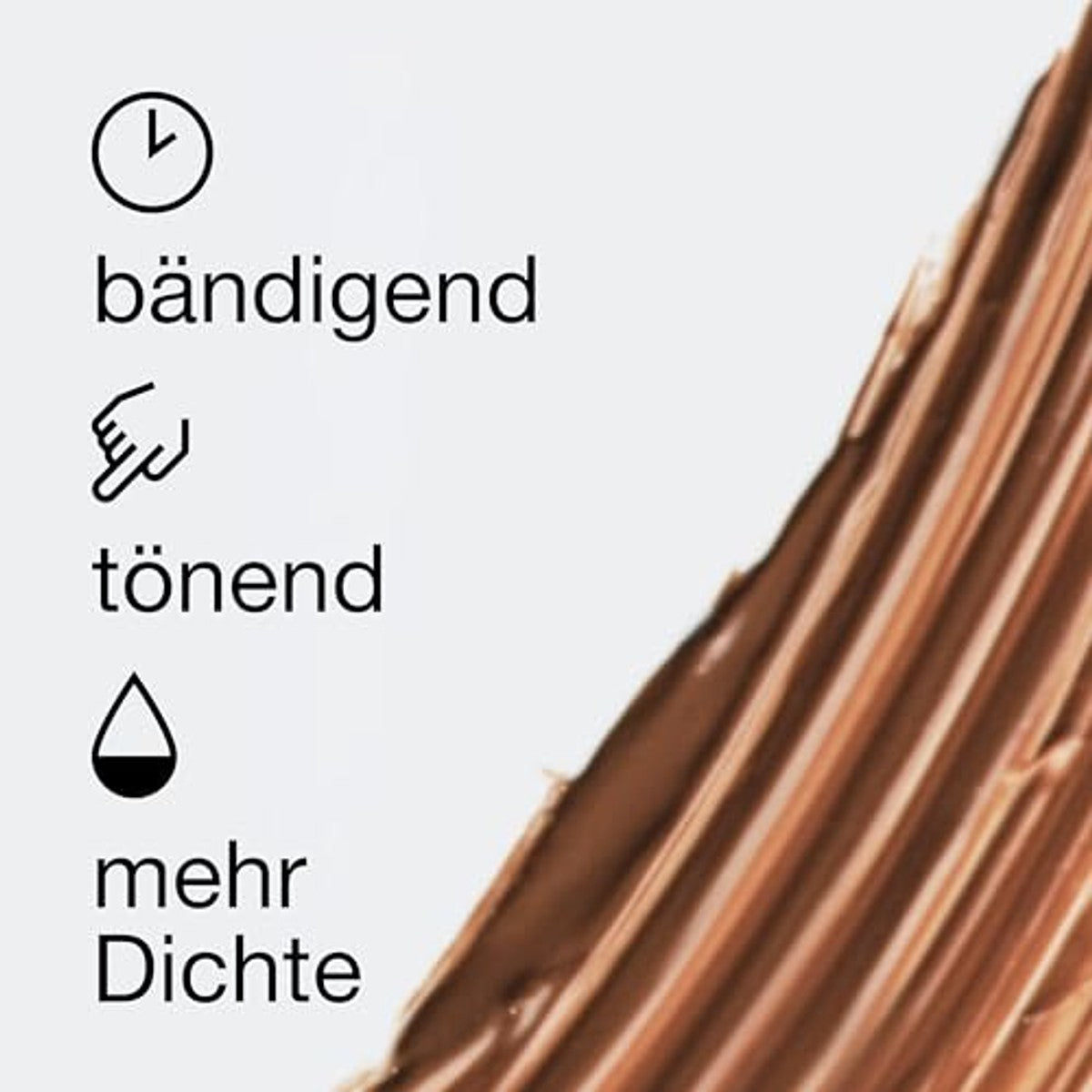 Clinique Just Browsing Tinted Volumizing Gel | met vezels verrijkte wenkbrauwgel die de wenkbrauwen direct bedwingen en vult | waterdicht + veegvast + geen klonteren + geen brokkelen