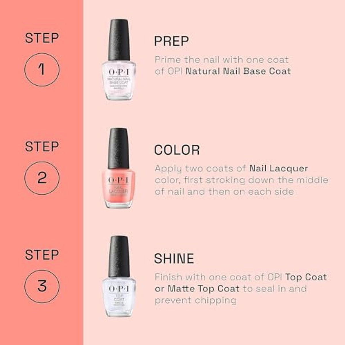 OPI Nail Lacquer Midnight Mantra Nagellak Zwart-Blauw 15 ml - 3-pack
