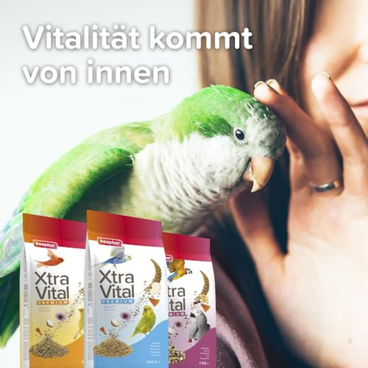 Beaphar - XtraVital grote parkiet - All-in-One premium voeding voor grote parkieten - 1 kg – beaphar