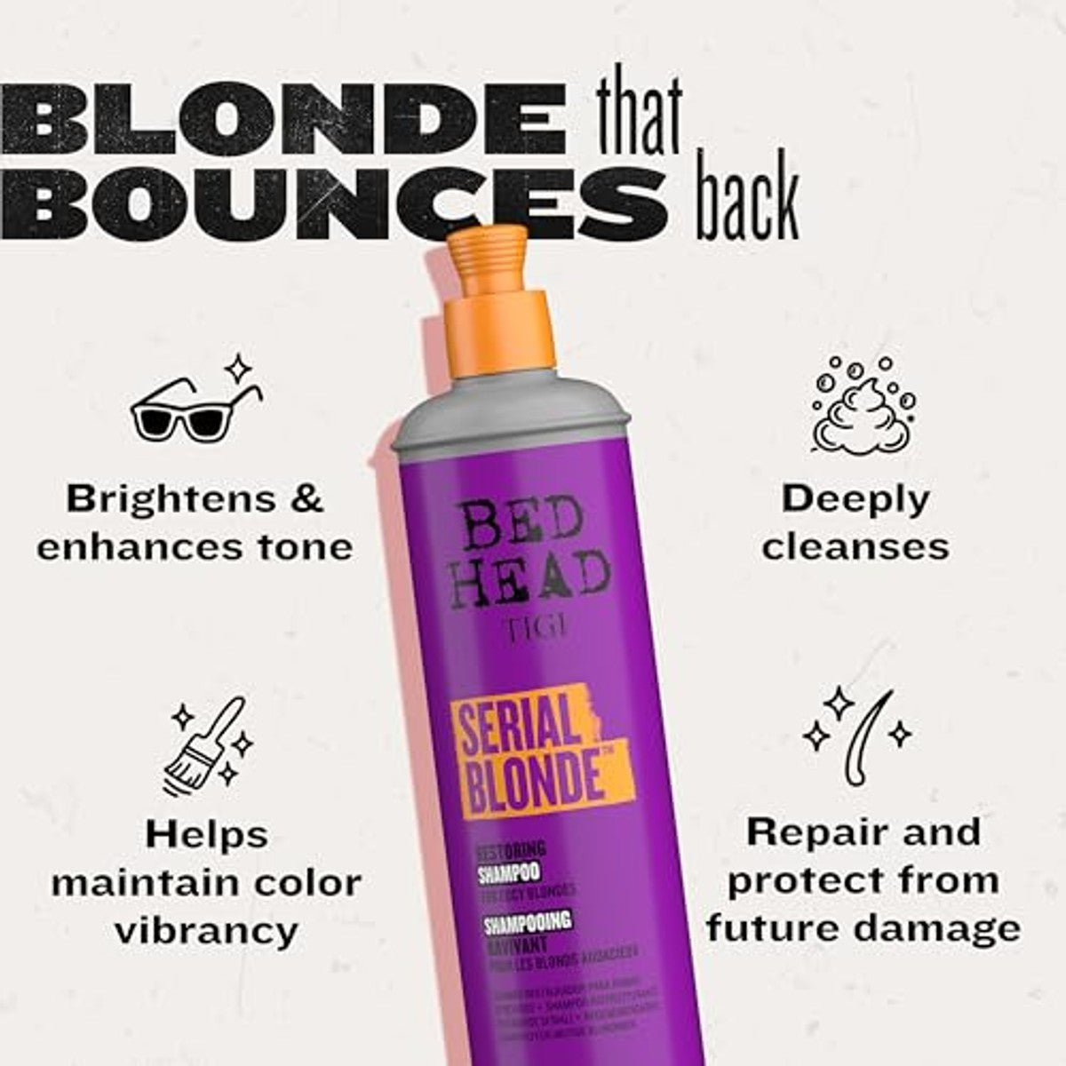 TIGI Bed Head Serial Blonde Conditioner 600 ml - 6-pack