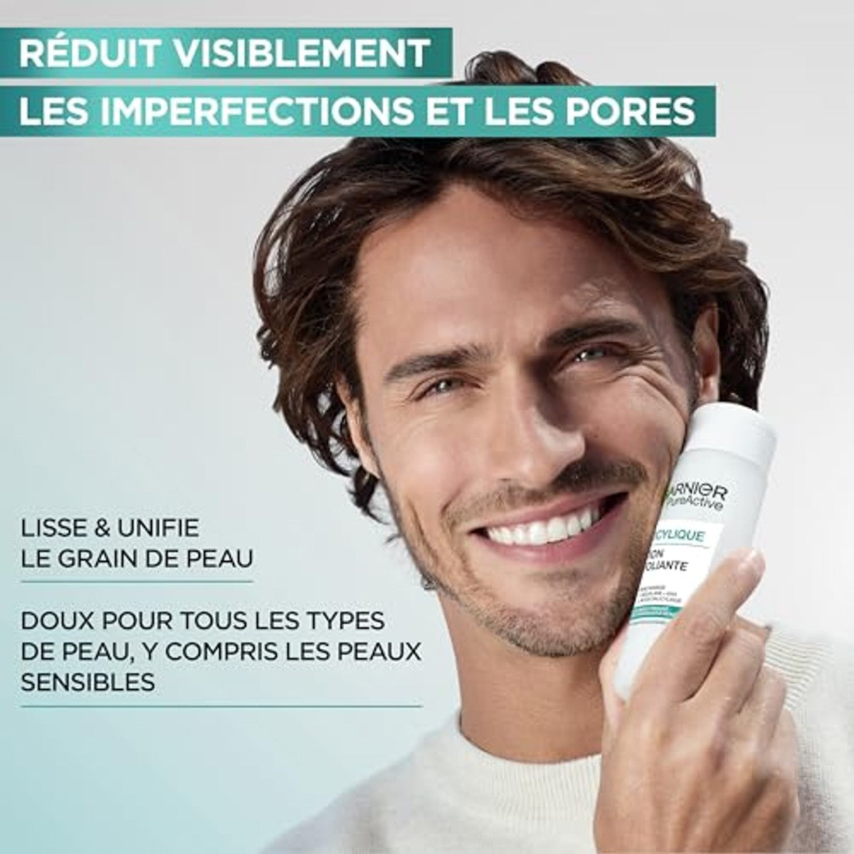 Garnier PureActive Salicylische Peeling Lotion 6 x 120 ml - Voordeelverpakking