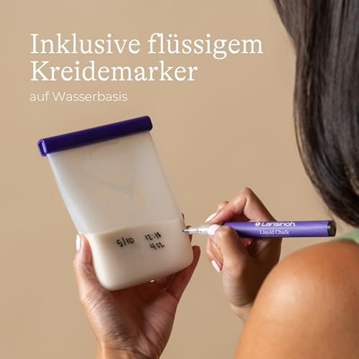 Lansinoh Siliconen Moedermelkzak 240 ml, 5 stuks - 6-pack
