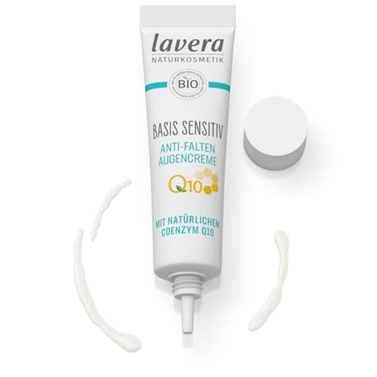 lavera Oogcrème Q10 Malve Sheaboter 6 x 15 ml - Voordeelverpakking