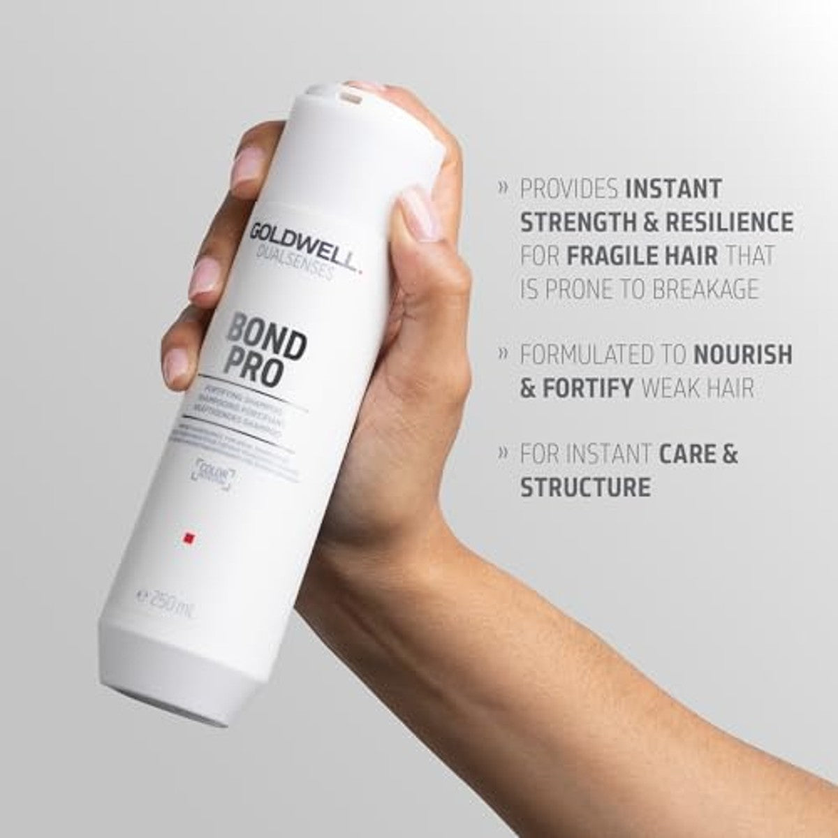 Goldwell Dualsenses Bond Pro Versterkende Shampoo Zwak en Broos Haar - 3-pack