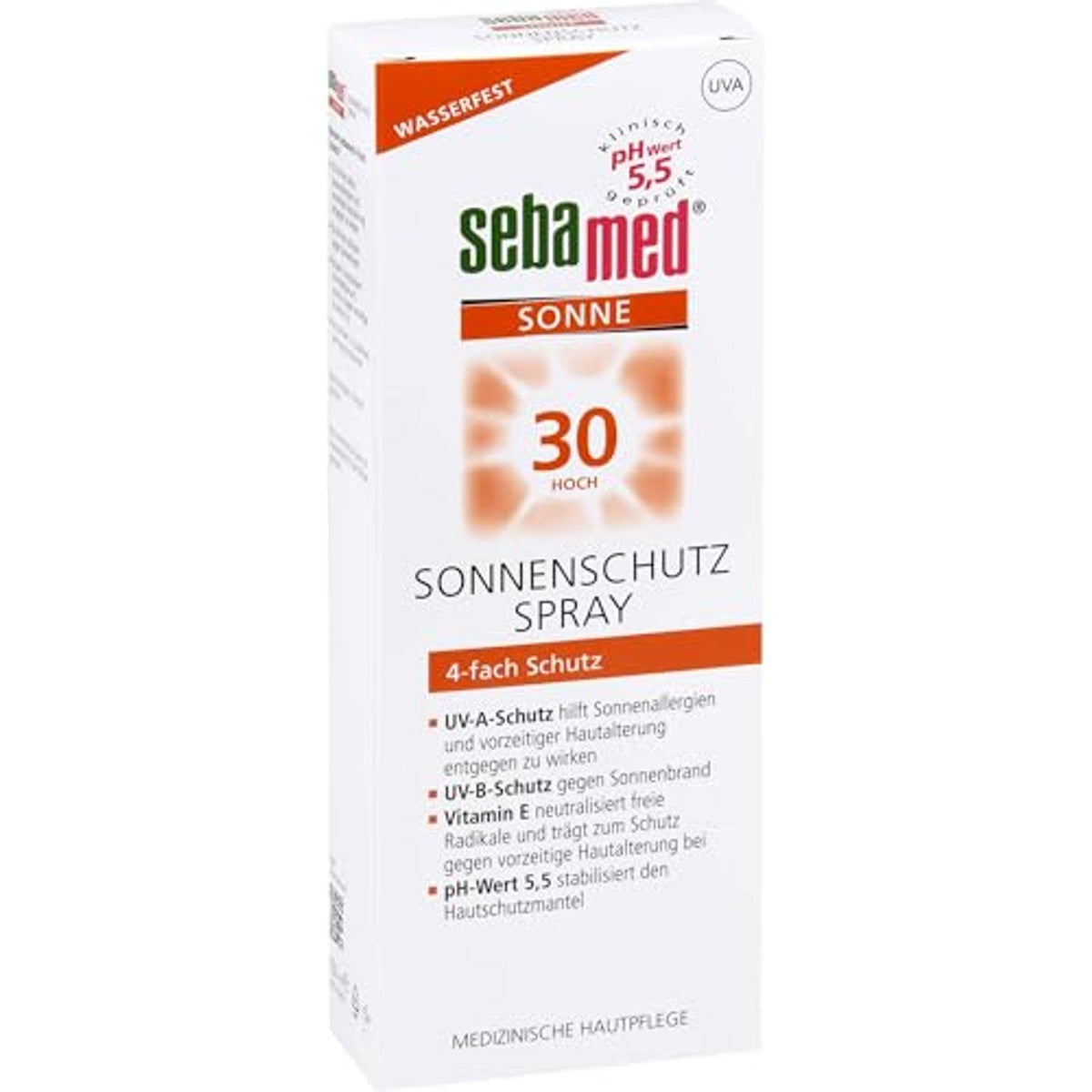 Sebamed Zonnebrandspray SPF 30, 150 ml oplossing 3 x 150 ml - Voordeelverpakking – foto 6