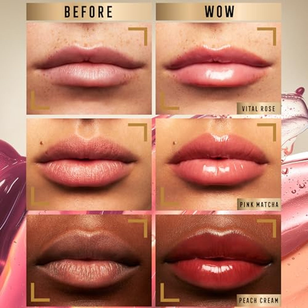 Max Factor Miracle Pure Lip Enhancer 020 Cacao Nibs 3 x 2 stuks