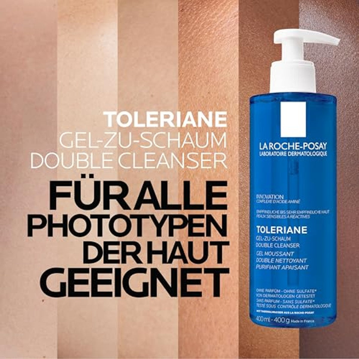 La Roche-Posay Toleriane Purifying Foaming Cleanser 400 ml
