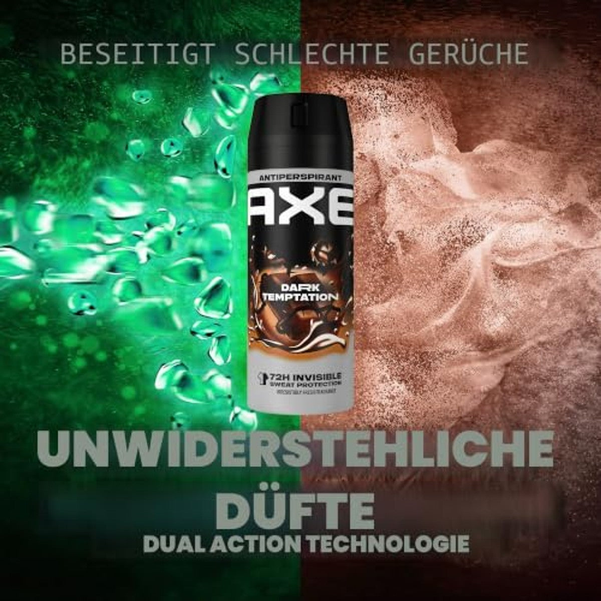 Axe Dark Temptation Deodorant voor heren 150 ml 6 stuks – Axe