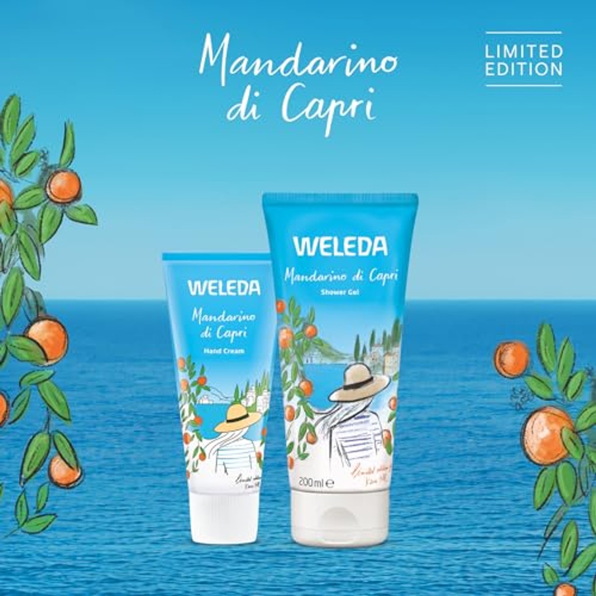 Weleda Bio Mandarino di Capri Douchegel Limited Edition 200 ml