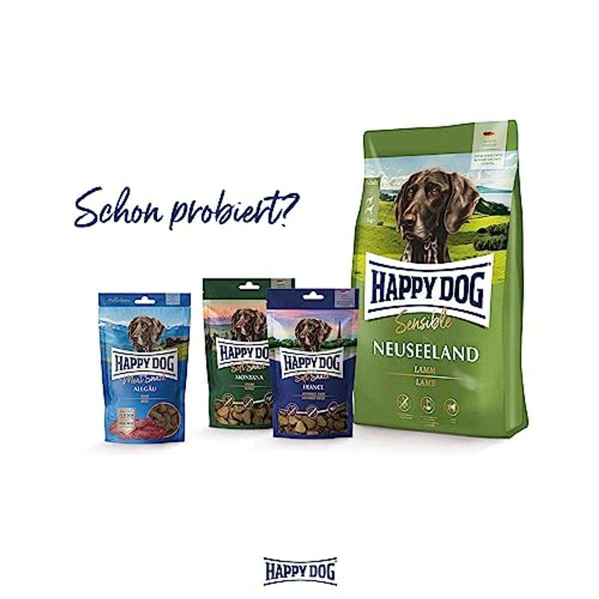 Happy Dog SoftSnack Nieuw-Zeeland hondensnack 100 g - 6-pack
