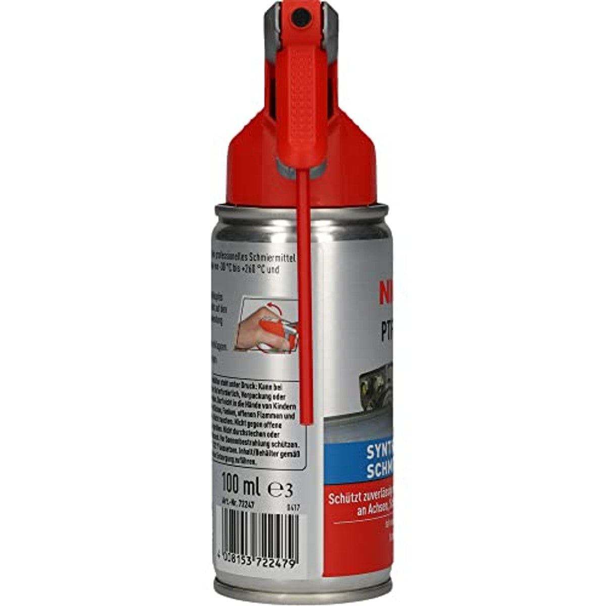 NIGRIN PTFE-spray synthetisch smeermiddel 100 ml – NIGRIN