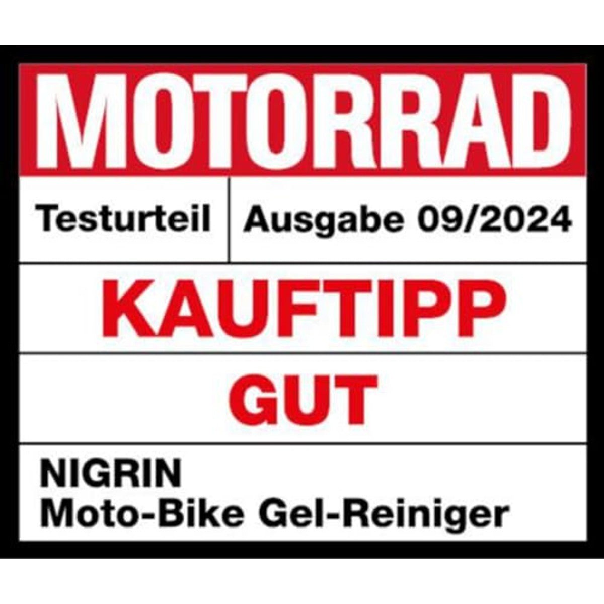 NIGRIN MOTO-BIKE Gelreiniger 750 ml – NIGRIN