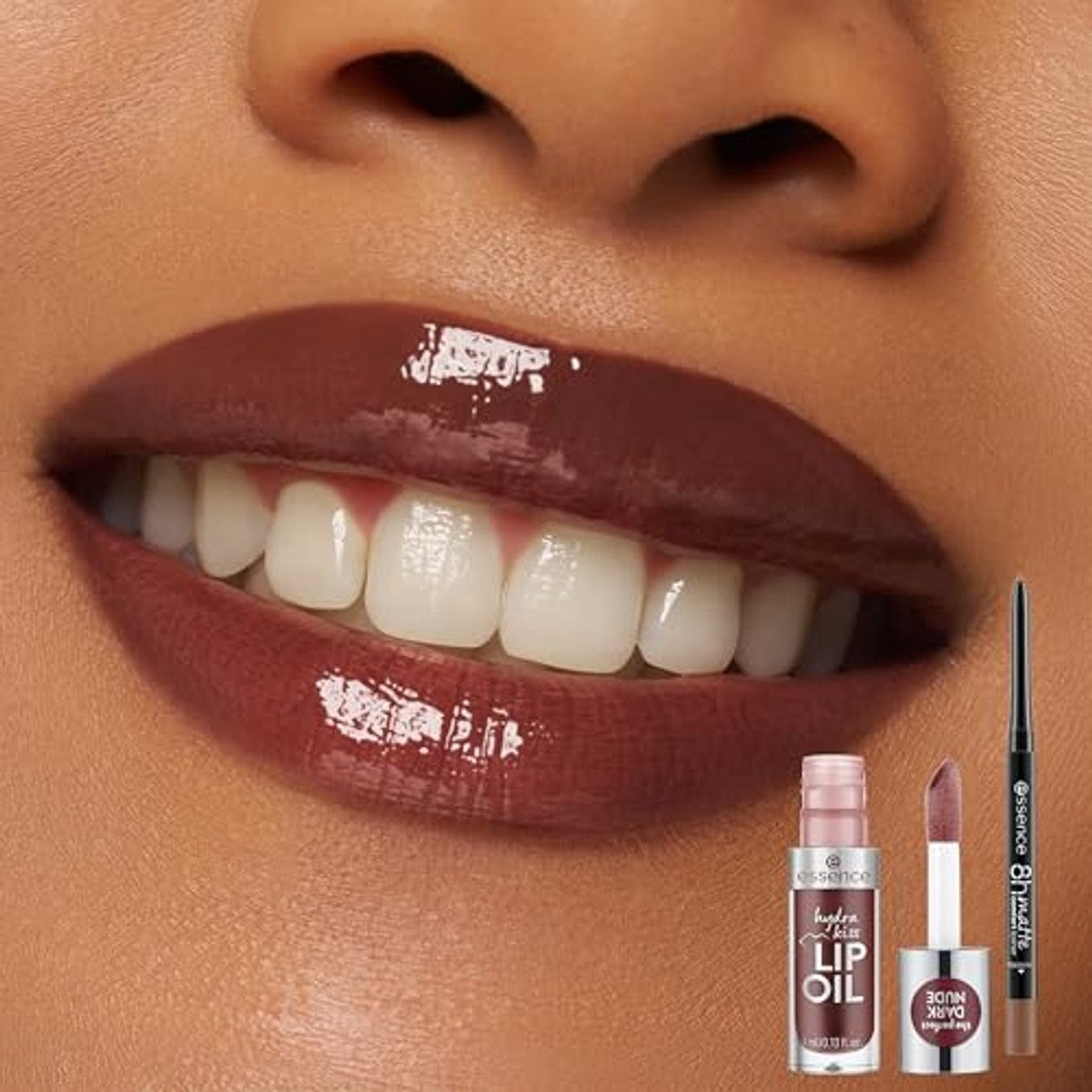 essence toffee talk brown lip set 01 Pout Au Chocolat - 3-pack