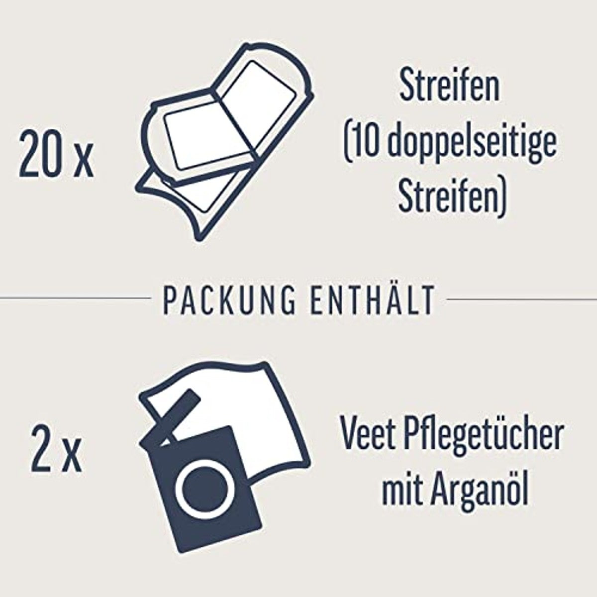 Veet Expert koudwasstrips lichaam en benen gevoelige huid 20 stuks – Veet