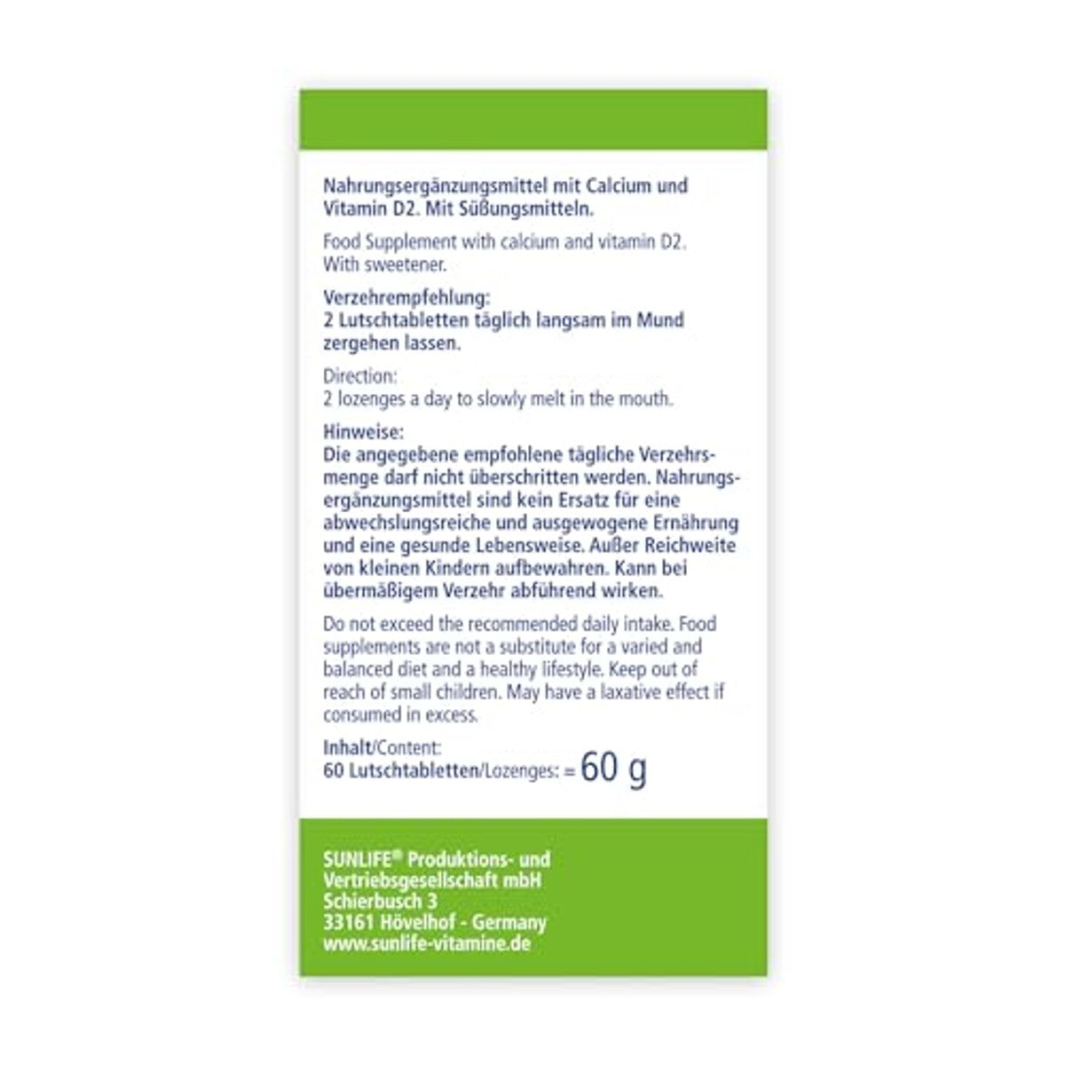 Sunlife Calcium Chocolade Olifanten Zonder Suiker - 3-pack
