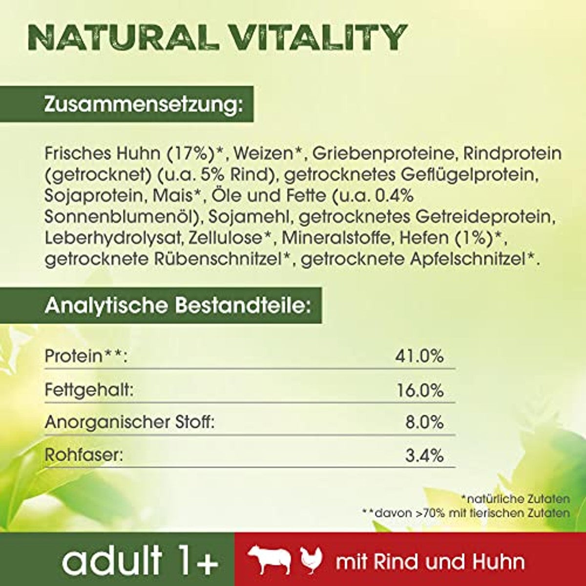 Perfect Fit Natural Vitality droogvoer kat rund & kip 6 x 650 g - 3-pack