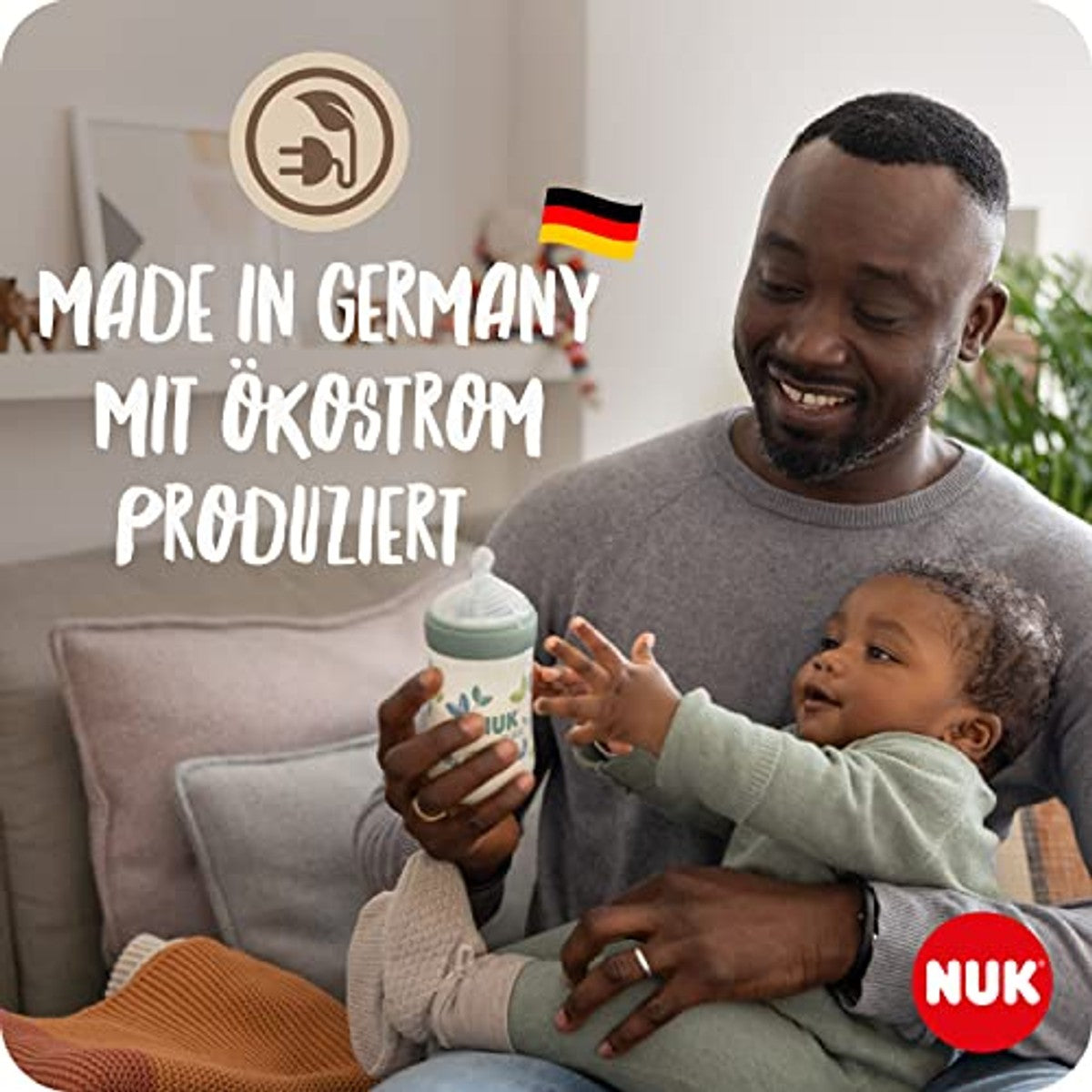 NUK for Nature Reservezuiger siliconen middelgroot 2 stuks – NUK