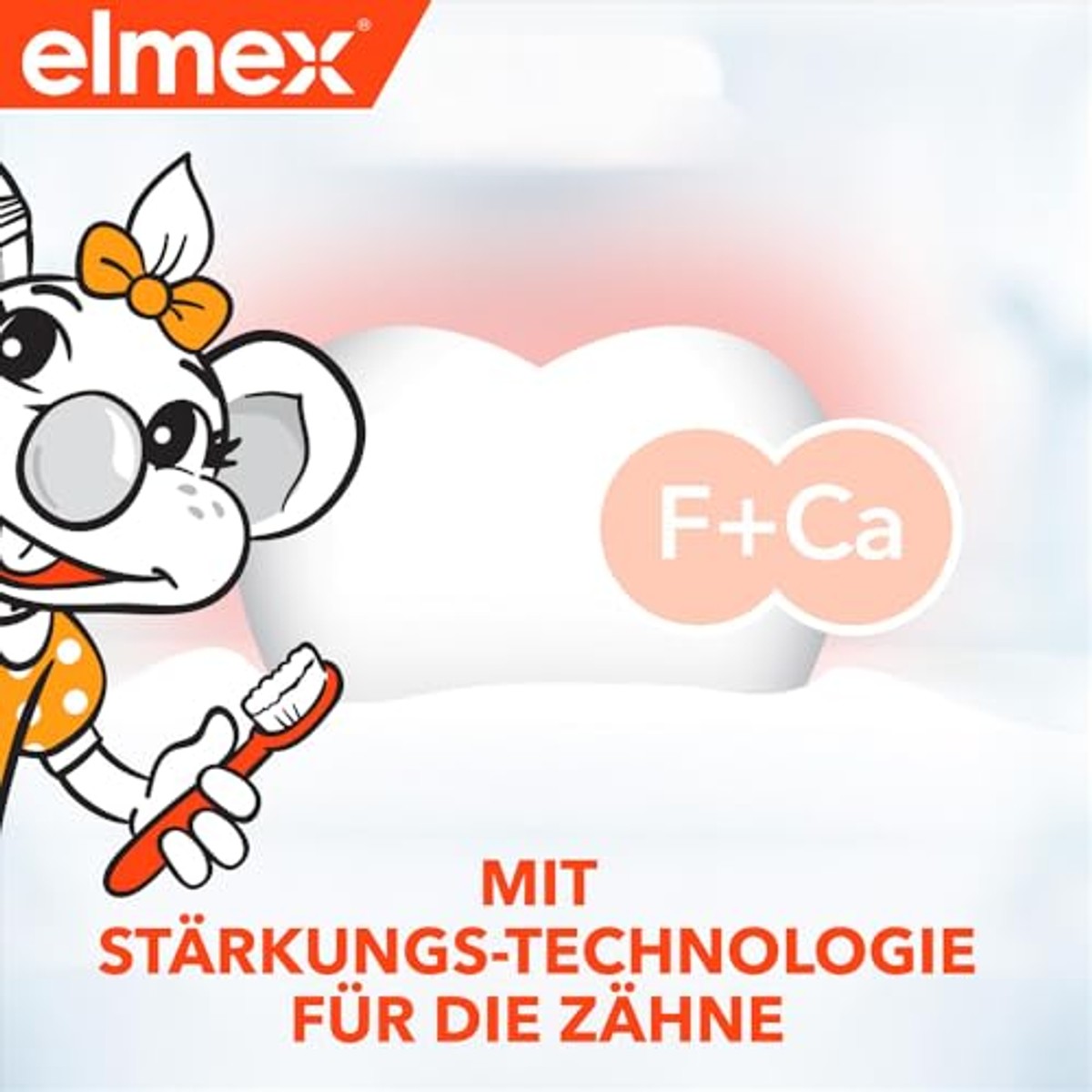 ELMEX Kindertandpasta (als gel), 0-6 jaar 3 x 50 ml - Voordeelverpakking