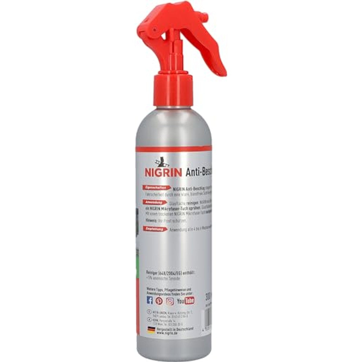 NIGRIN 72980 anticondensspray 3 x 300 ml - Voordeelverpakking