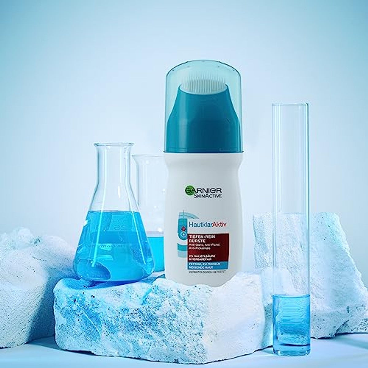Garnier Hautklar Actieve Diepe Zuivere Borstel 3 x 150 ml - Voordeelverpakking