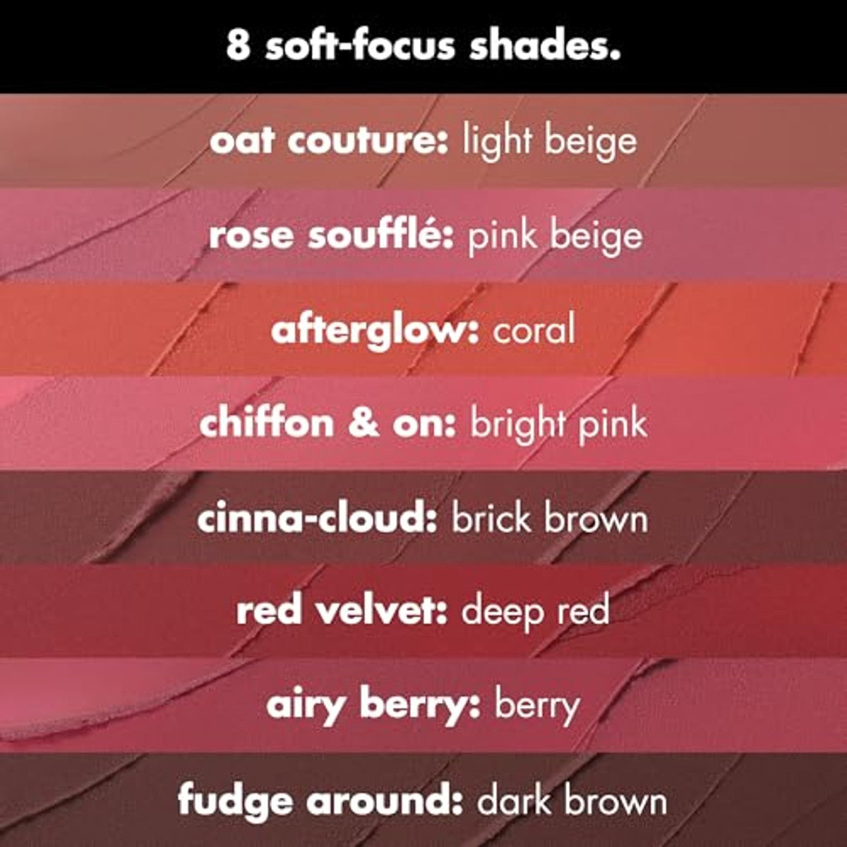 e.l.f. So Blurreal Lip & Cheek Whip, langdurige opbouwbare kleur voor lippen en wangen, zachte matte afwerking, lichte formule, veganistisch en dierproefvrij, Chiffon & On – e.l.f.