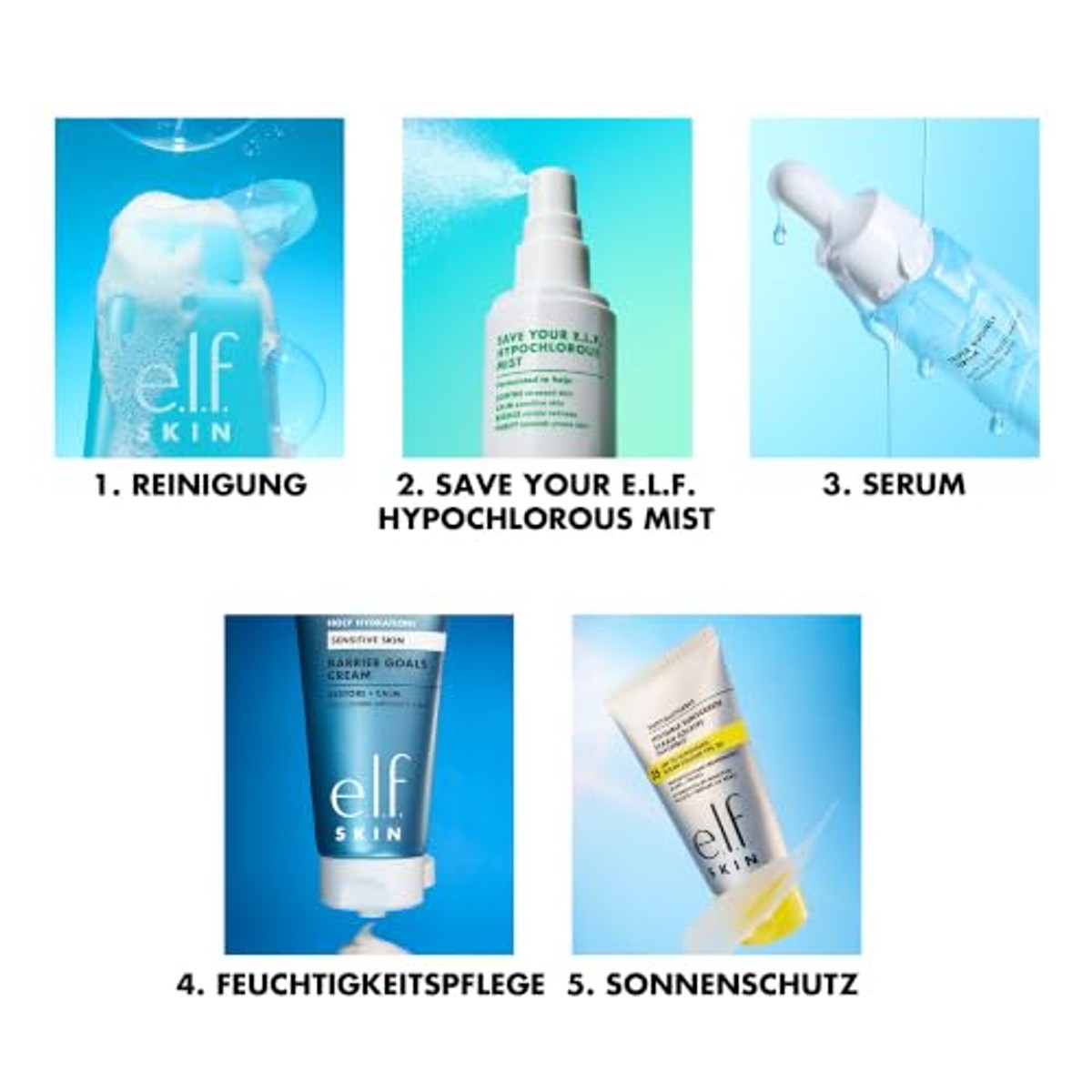 e.l.f. SKIN Save Your e.l.f. Hypochlorous Mist - 6 stuks