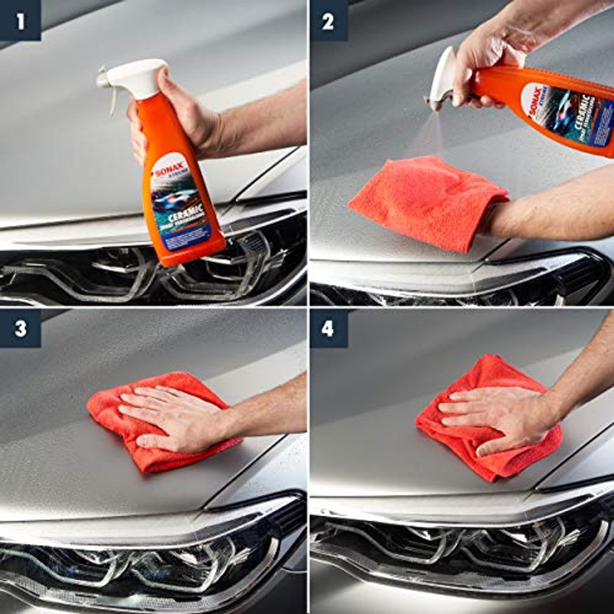SONAX Xtreme Ceramic Sprayverzegeling 3 x 750 ml - Voordeelverpakking