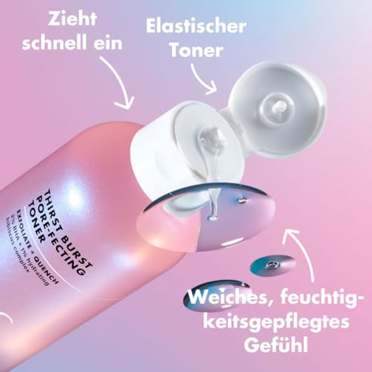 e.l.f. Thirst Burst Pore-fecting Toner - 6 stuks