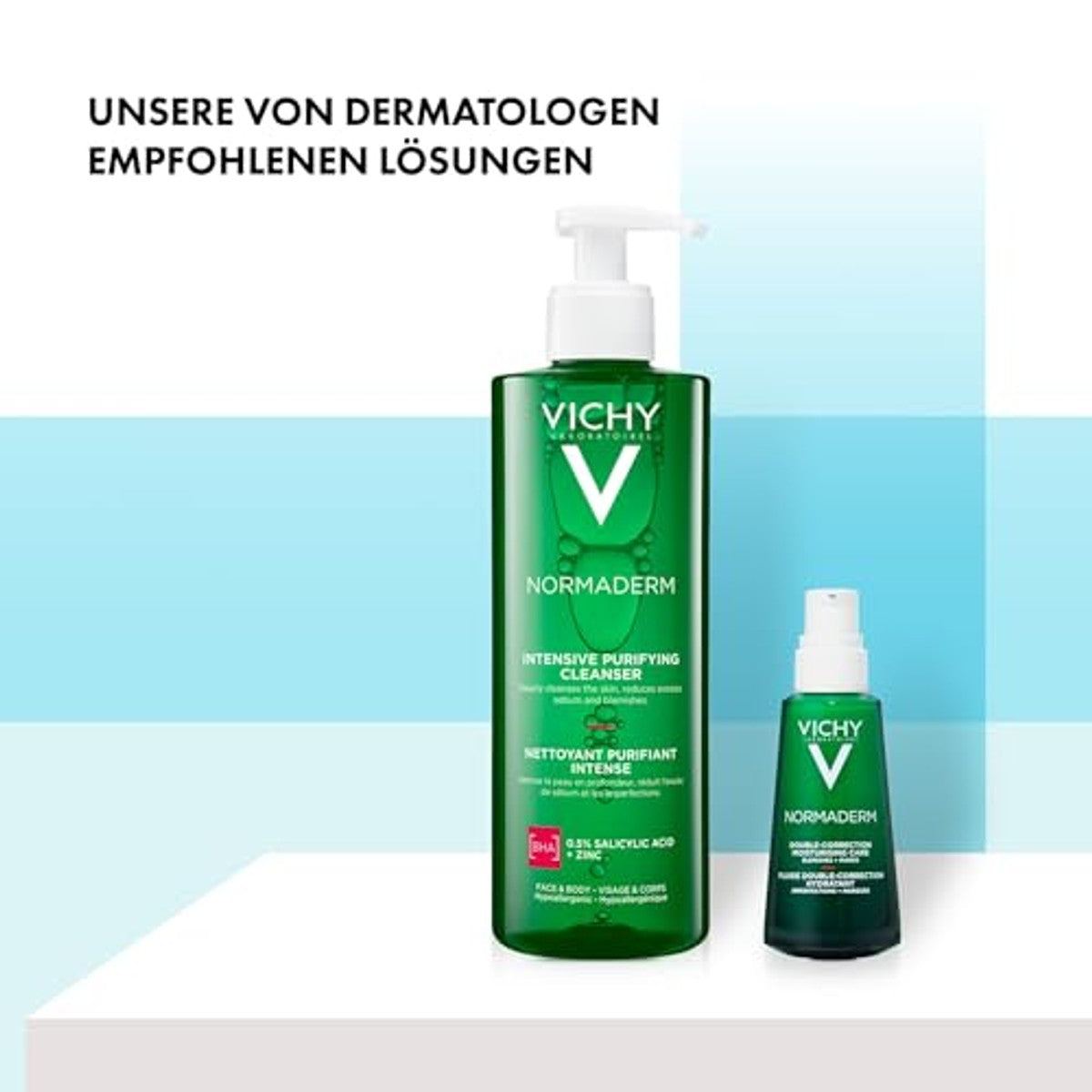 Vichy Normaderm Set Phytosolution Reinigingsgel & Verzorging 400 ml + 50 ml - 6-pack – foto 6
