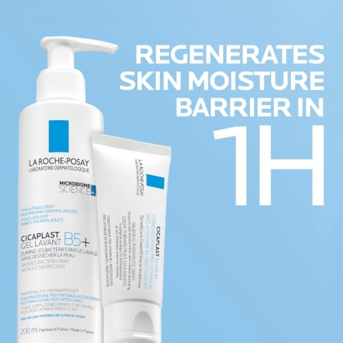 La Roche-Posay Cicaplast Gel Lavant B5+ Kalmerende Reinigingsgel 200 ml - 6-pack