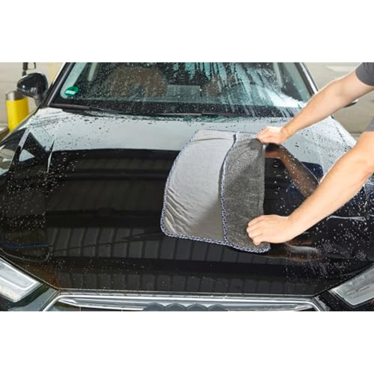 SONAX Microvezeldroogdoek Plus 3 x 1 stuk - Voordeelverpakking