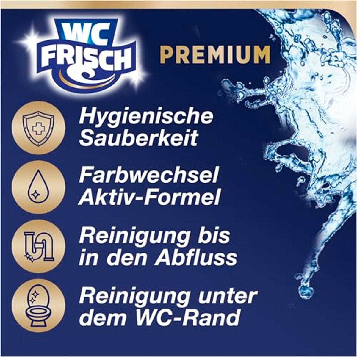 WC-Frisch Power Gel zeefrisheid 3 x 750 ml - Voordeelverpakking