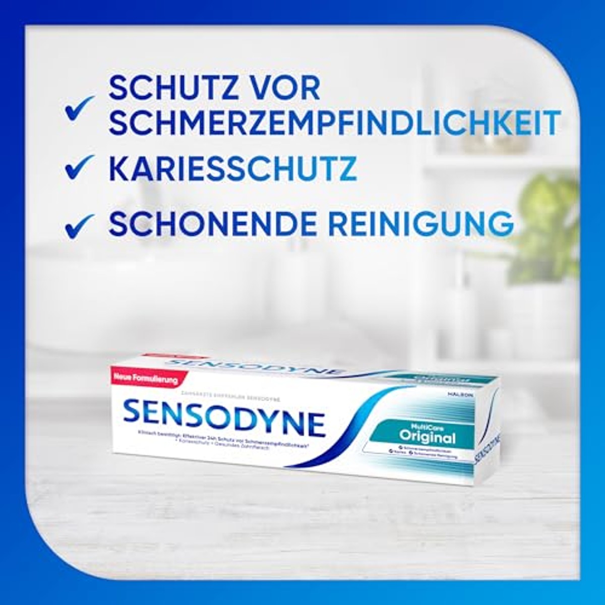 Sensodyne MultiCare Original Tandpasta 3 x 75 ml - Voordeelverpakking