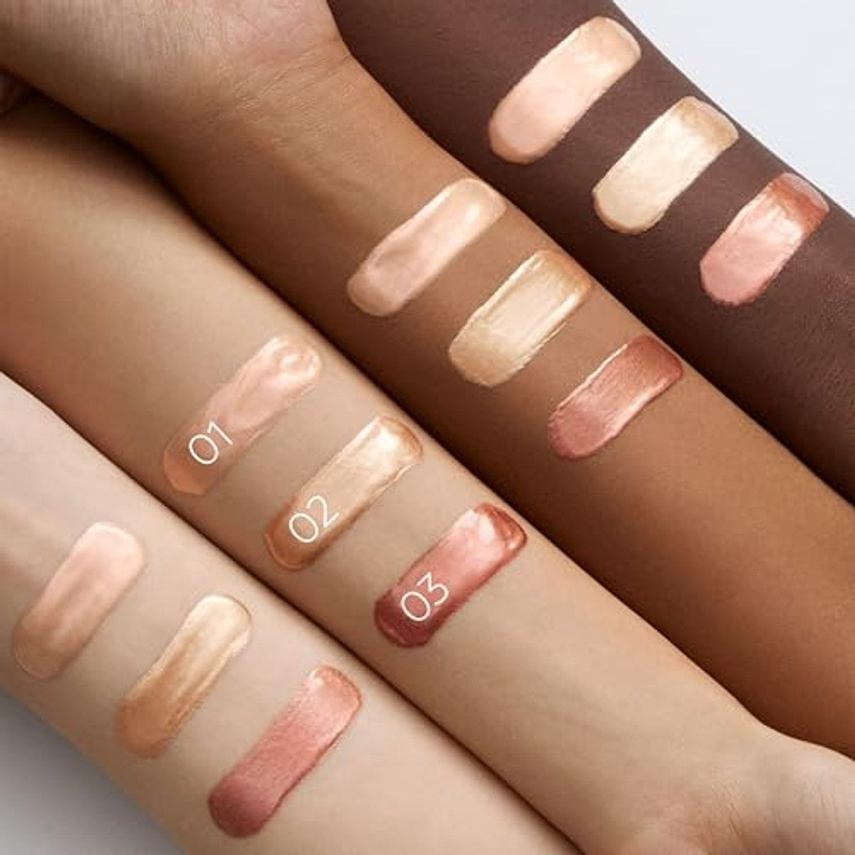 Kiko Milano Glow Fusion Gleam Dream Vloeibare Highlighter 3 - 6-pack
