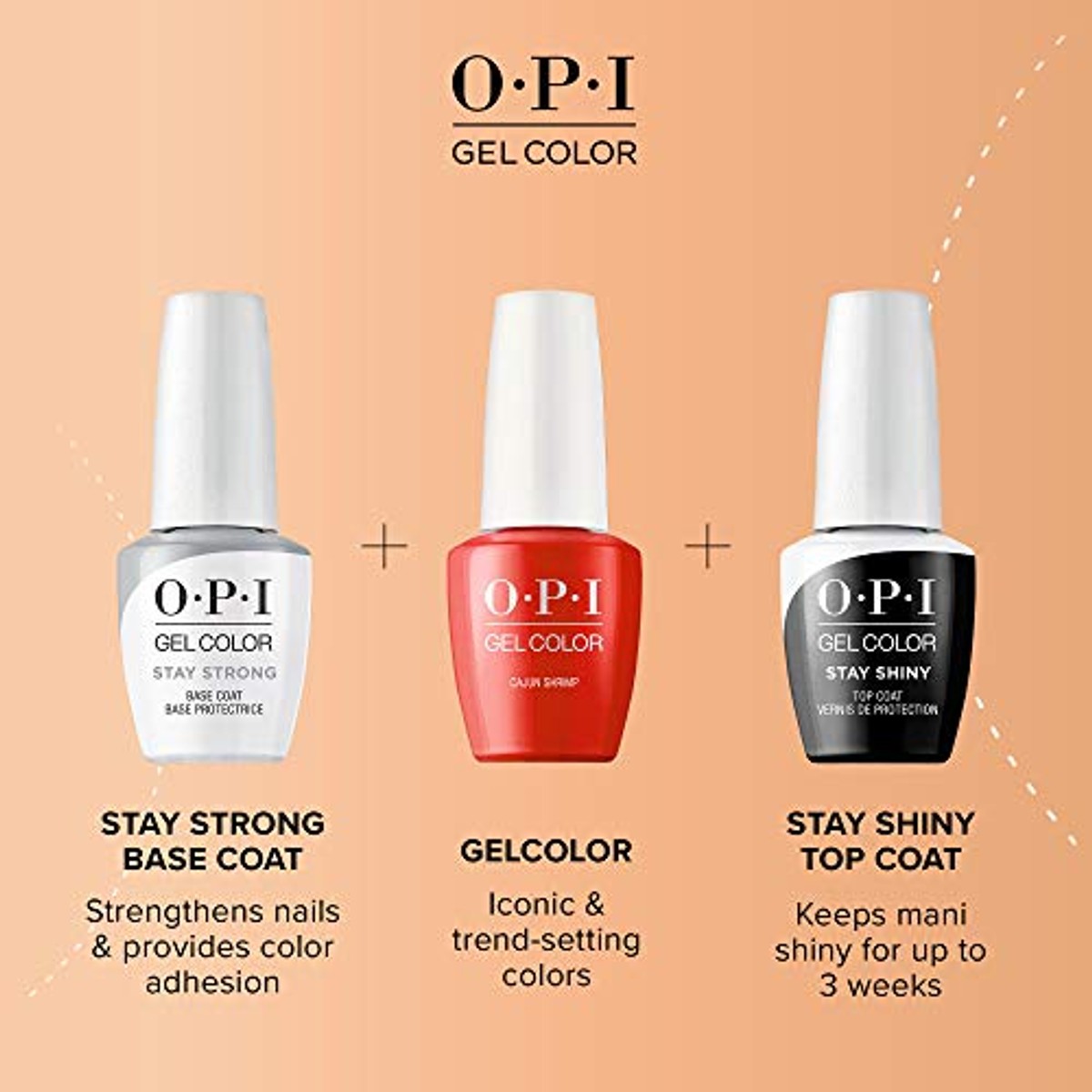 OPI GelColor Nice Set Of Pipes 15 ml - 3-pack – foto 6