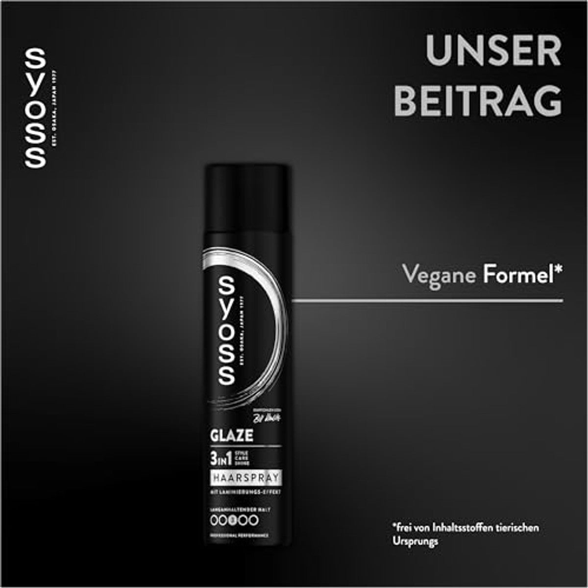 Syoss Glaze Haarspray Haltegrad 3 (6x400 ml) – Syoss